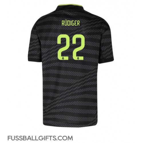 Real Madrid Antonio Rudiger #22 Fußballbekleidung 3rd trikot 2022-23 Kurzarm